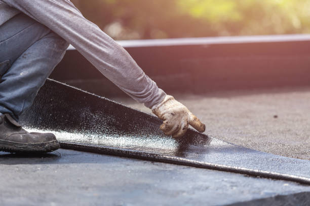 Professional Basement Waterproofing technician working in Elrod, AL